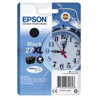 C13T27114010, 27XL, Tintenpatrone, schwarz, hohe Kapazität, für EPSON WorkForce WF-3640DTWF / 3620DWF / 7110DTW / 7610DWF / 7620DTWF