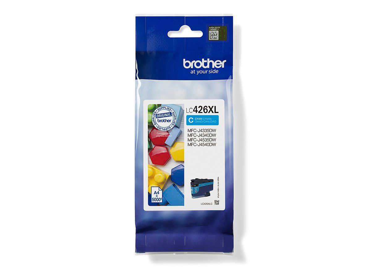 Brother LC426XLC inktcartridge 1 stuk(s) Origineel Cyaan