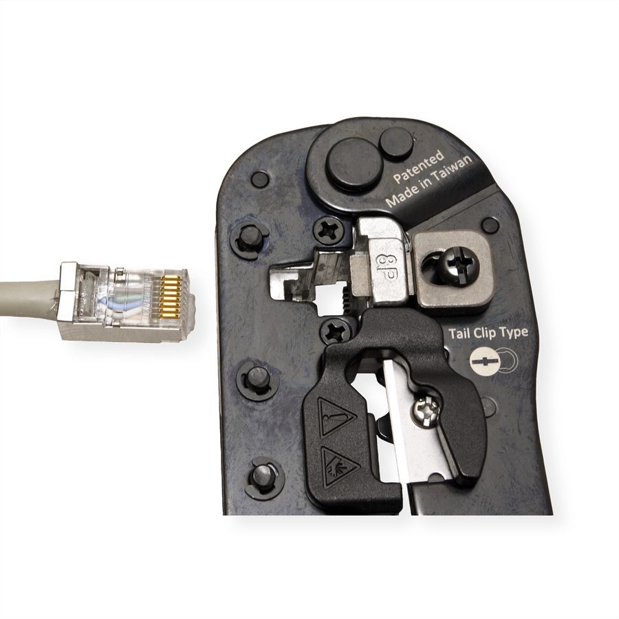 VALUE Universal Crimping Tool 8P6P, 6P4C