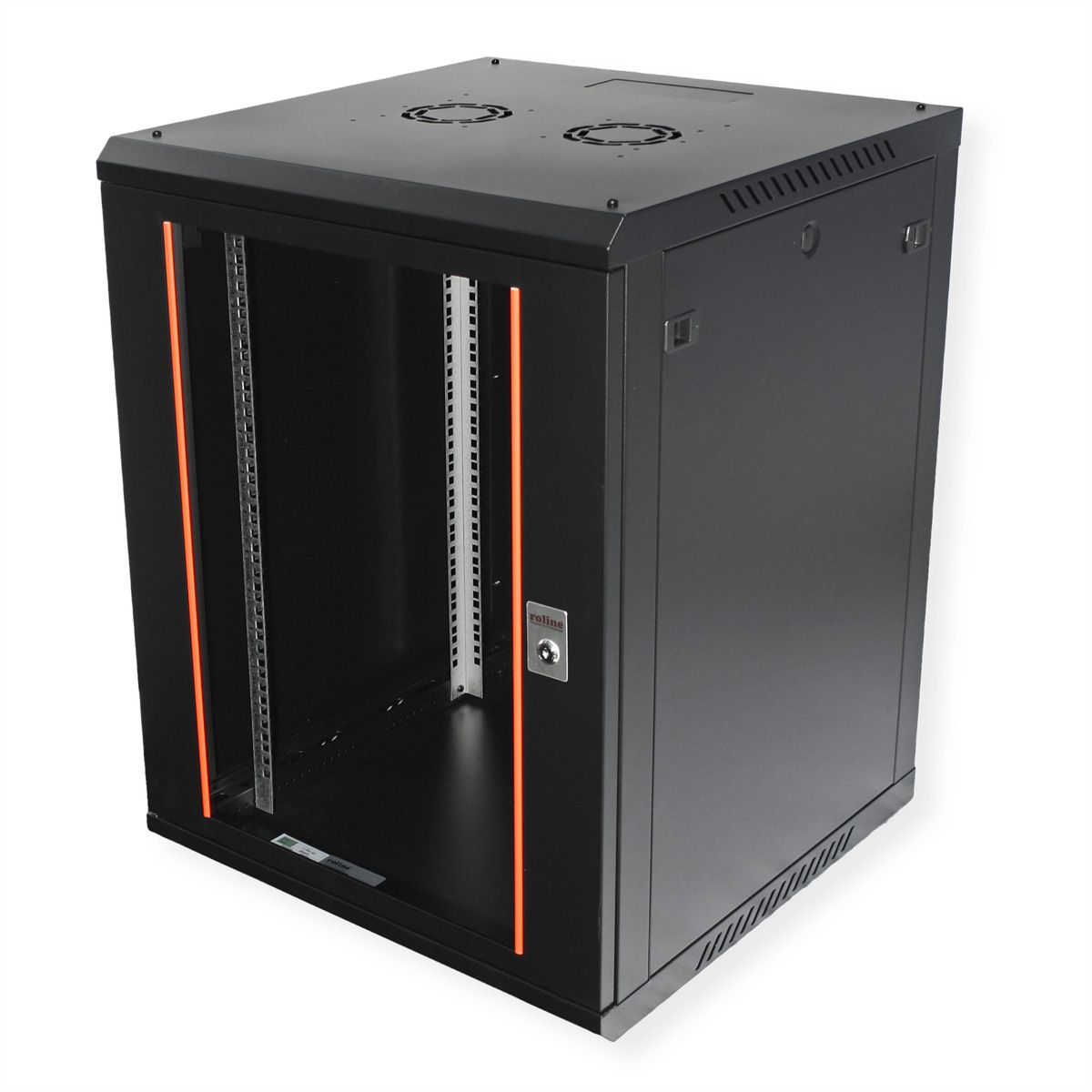 ROLINE 19" Wall Cabinet Basic Plus 15U, 600x600 BxT black