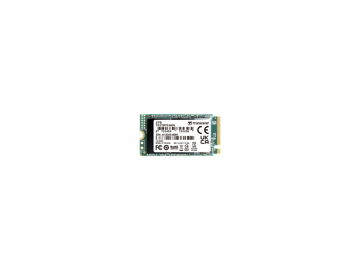 Transcend 400S M.2 2 TB PCI Express 3.0 3D NAND NVMe