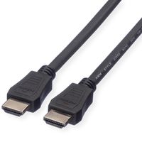 VALUE HDMI High Speed Cable met Ethernet M-M, LSOH, zwart, 1 m