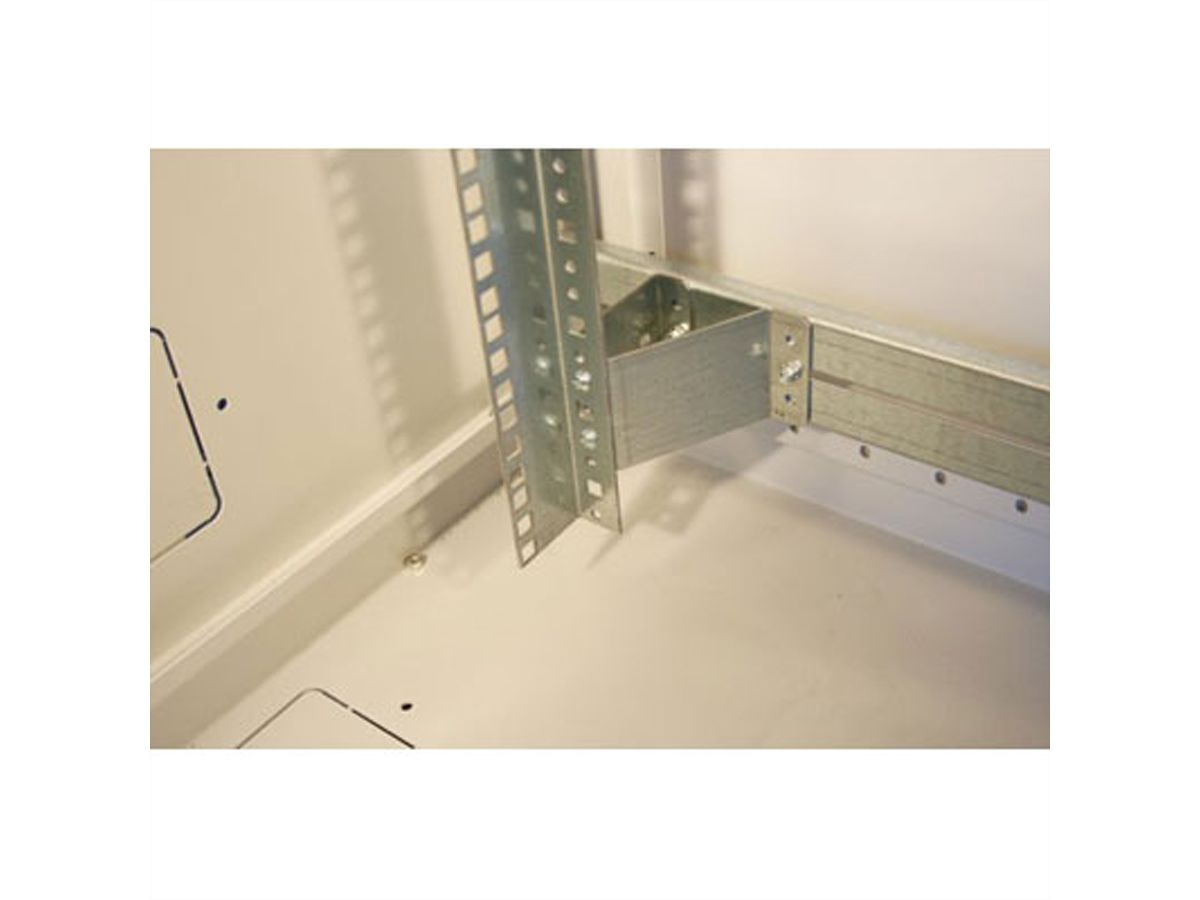 CONTEG RI7 ISeven IT-kast 42 U, 800 x 1000 mm, grijs