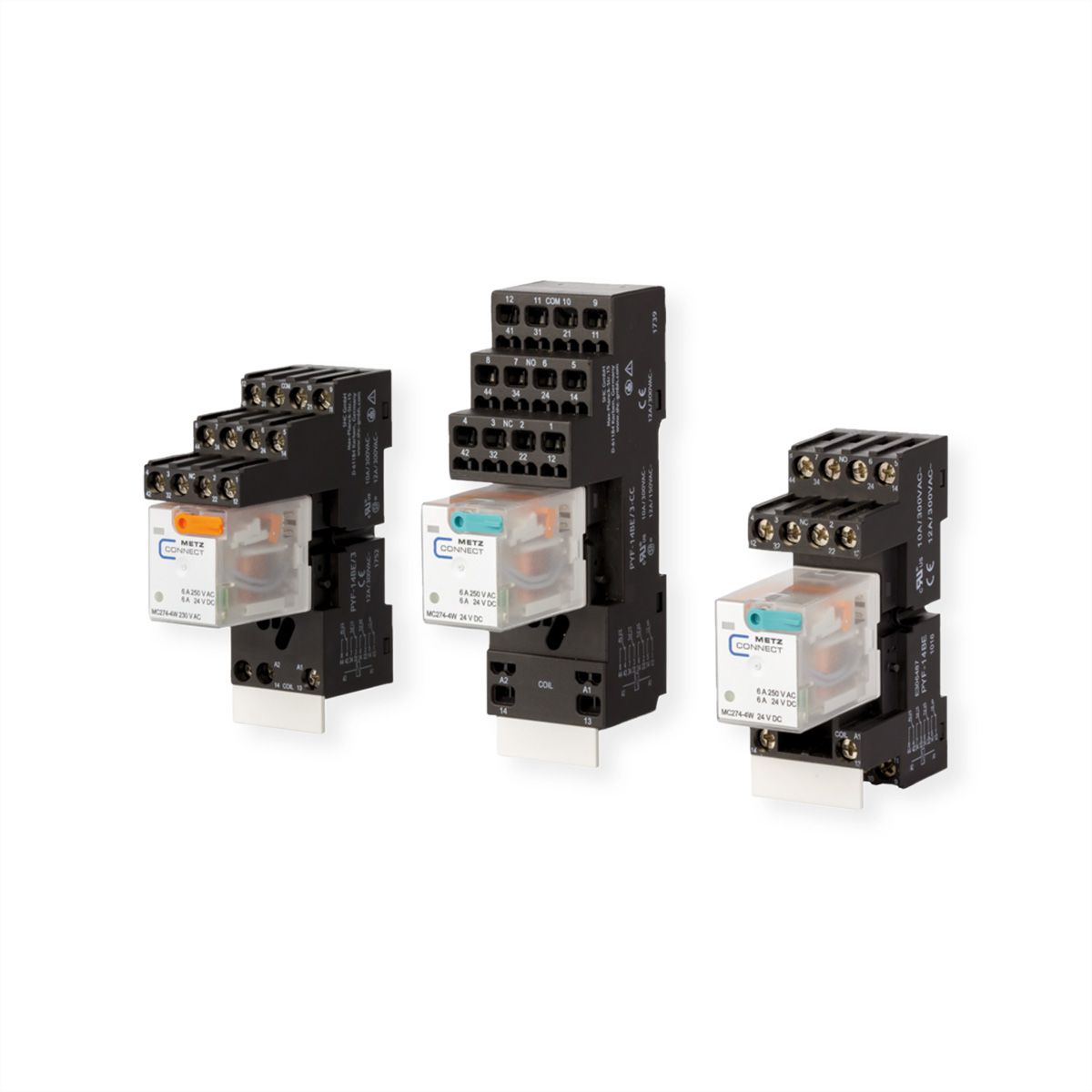 METZ CONNECT MC274-4W 230 V AC industrieel relais