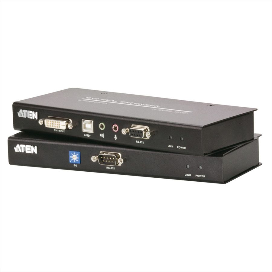 ATEN CE600 KVM Extender DVI, USB, Audio, RS232, 60m