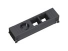 BACHMANN POWER FRAME 1xCEE7/3 2xCM, Plastic profile 0.2m GST18