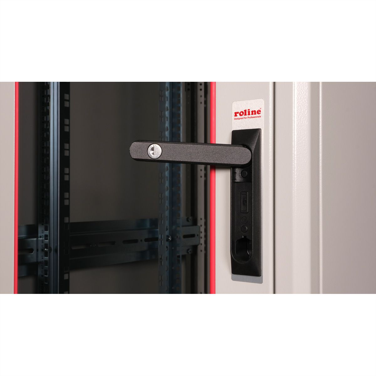 ROLINE 19-inch netwerkkast Basic 32 U, 600x600 BxD Glazen deur grijs