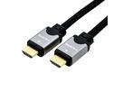 ROLINE HDMI High Speed Cable + Ethernet, M/M, black /silver, 5 m