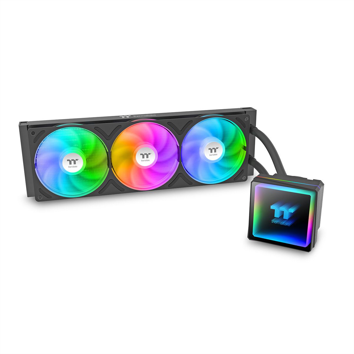 Thermaltake TH360 V3 ARGB Sync CPU-Wasserkühlung, Schwarz