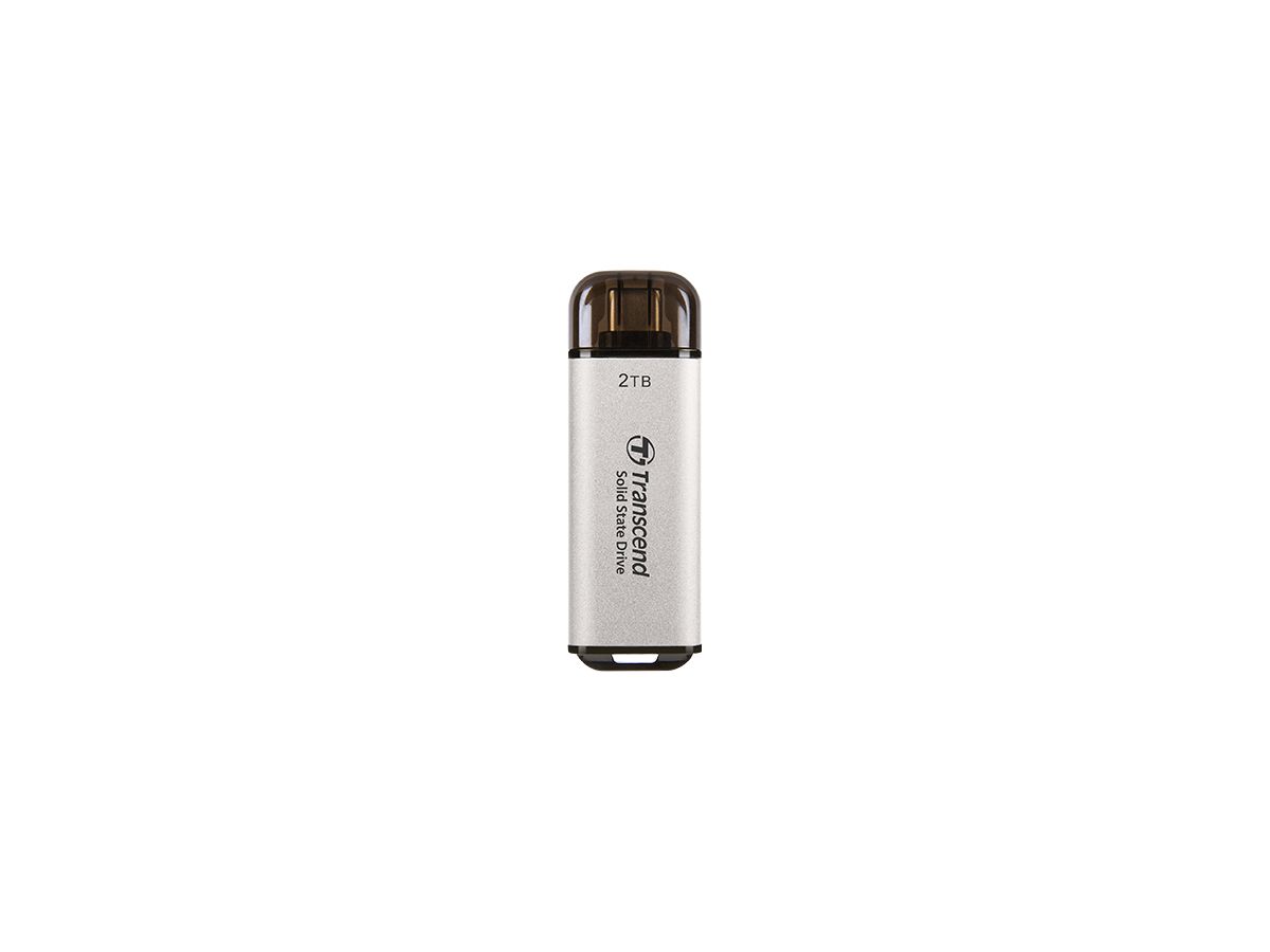 Transcend ESD300 2 TB Zilver