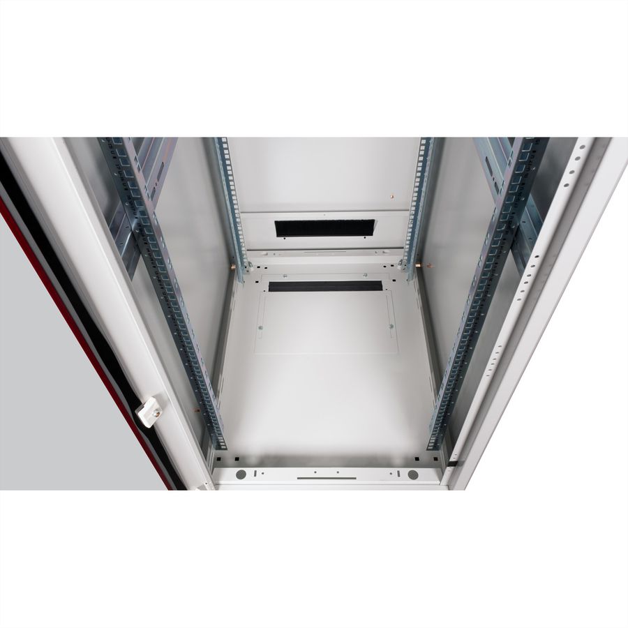 ROLINE 19-inch netwerkkast Pro 32 U, 600x800 BxD Glazen deur grijs