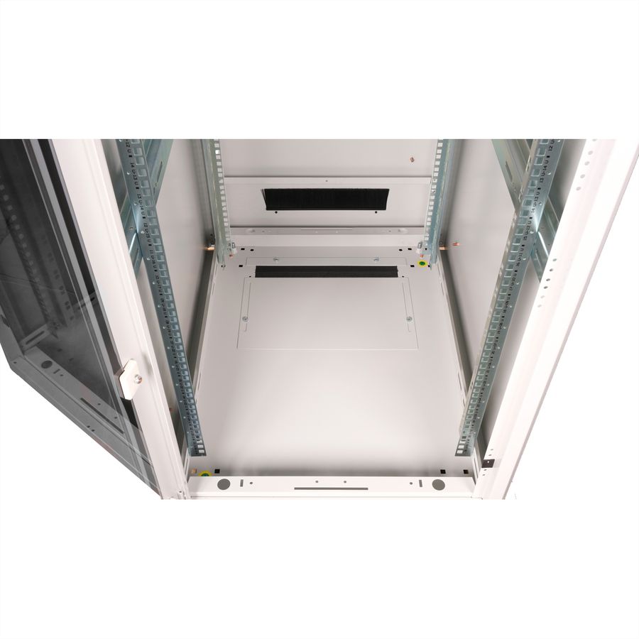ROLINE 19-inch netwerkkast Pro 26 U, 600x800 BxD Glazen deur grijs