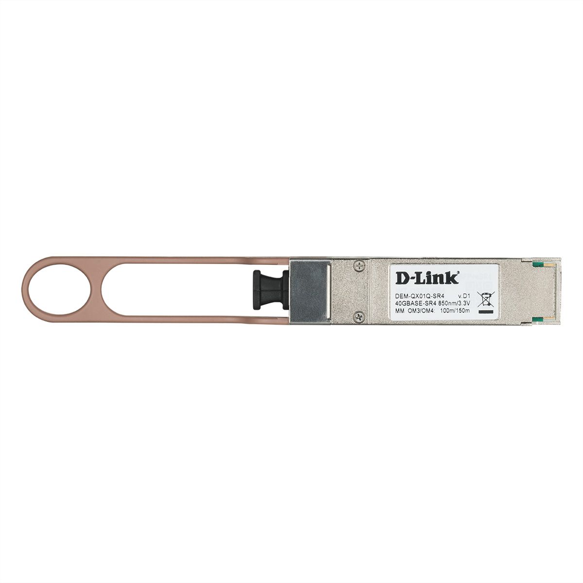 D-Link DEM-Q2801Q-SR4 QSFP28 Transceiver 100GBASE-SR4 Multi-Mode, 100 m / 150 m