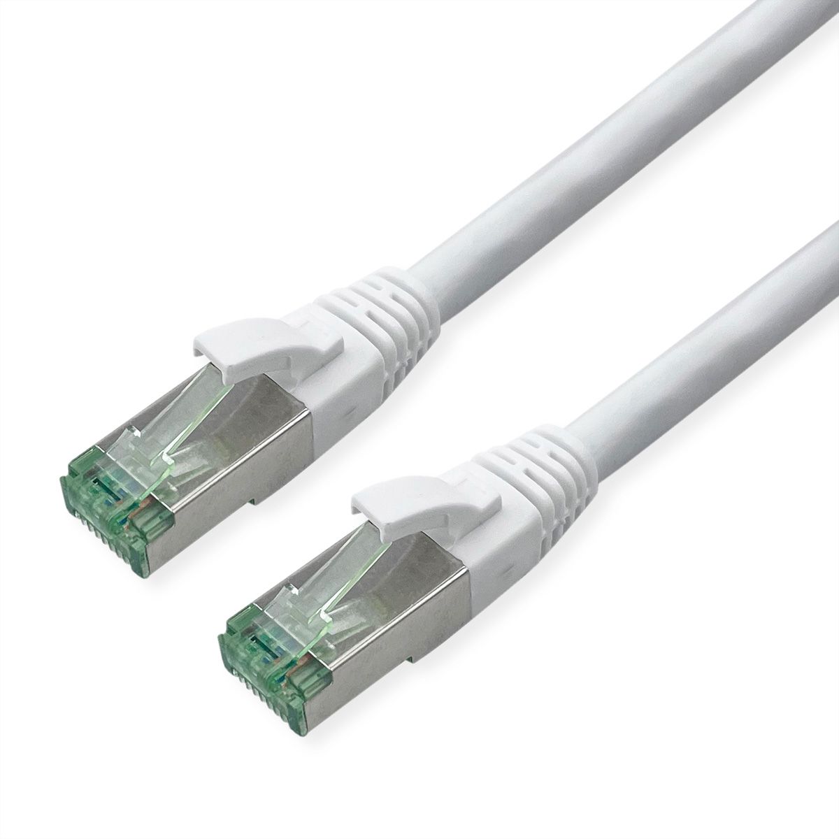 ROLINE RM Patchkabel Cat.6A S/FTP (PiMF), wit, 5 m