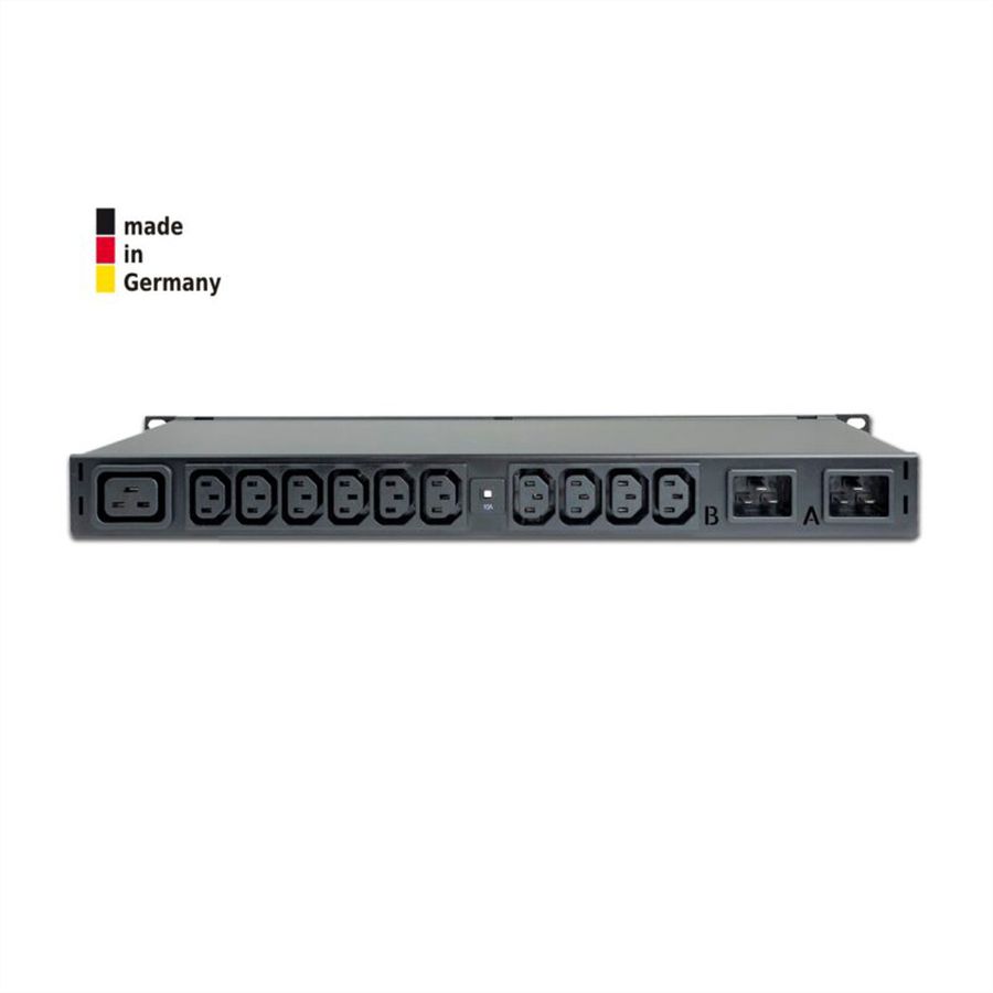 GUDE 8801-3 Expert Transfer Switch 16A 1x IEC C19, 6x IEC C13 (4xZekering)