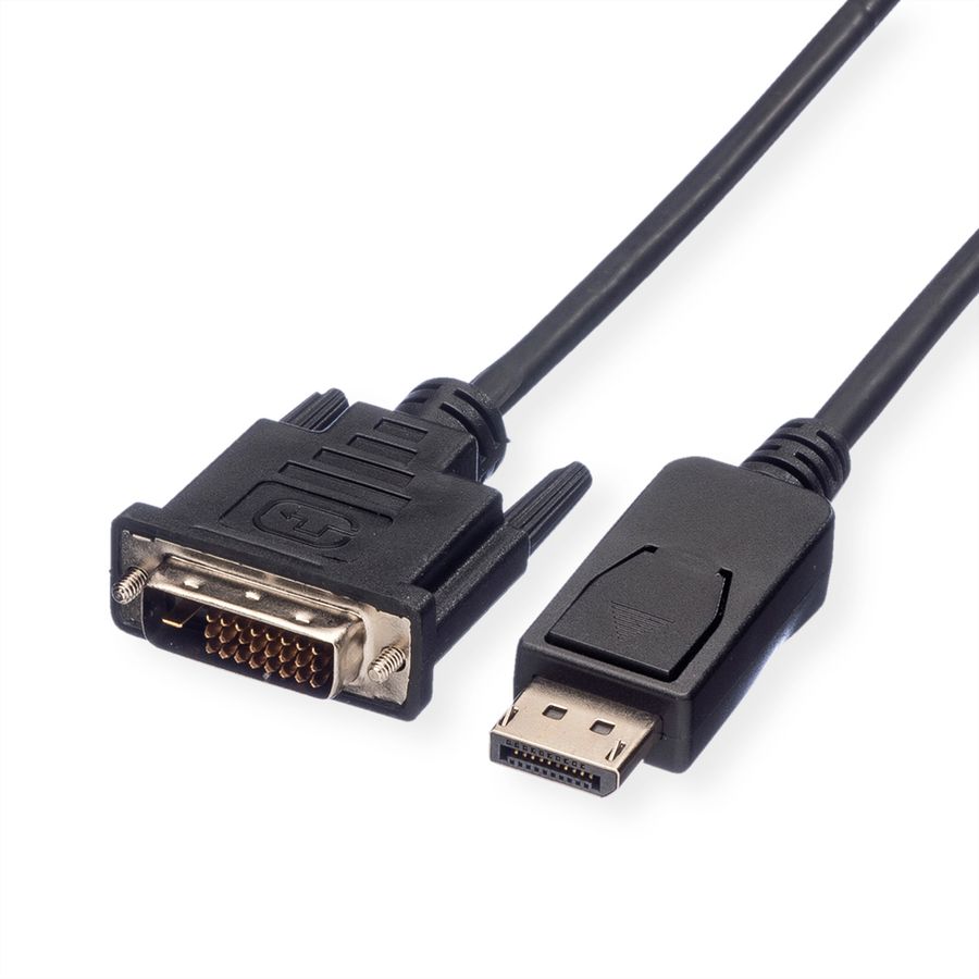 VALUE DisplayPort Cable, DP-DVI (24+1), LSOH, M/M, black, 1.5 m