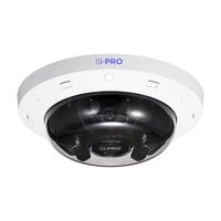 i-PRO 3x6MP AI OUTDOOR VANDAL Multi-Sensor Kamera, weiß