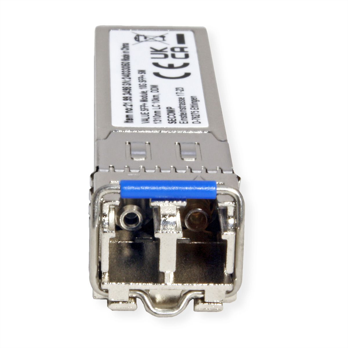 VALUE SFP+ module (MiniGBIC) LR/LC, 10GbE, Single Mode 1310nm, max. 10km