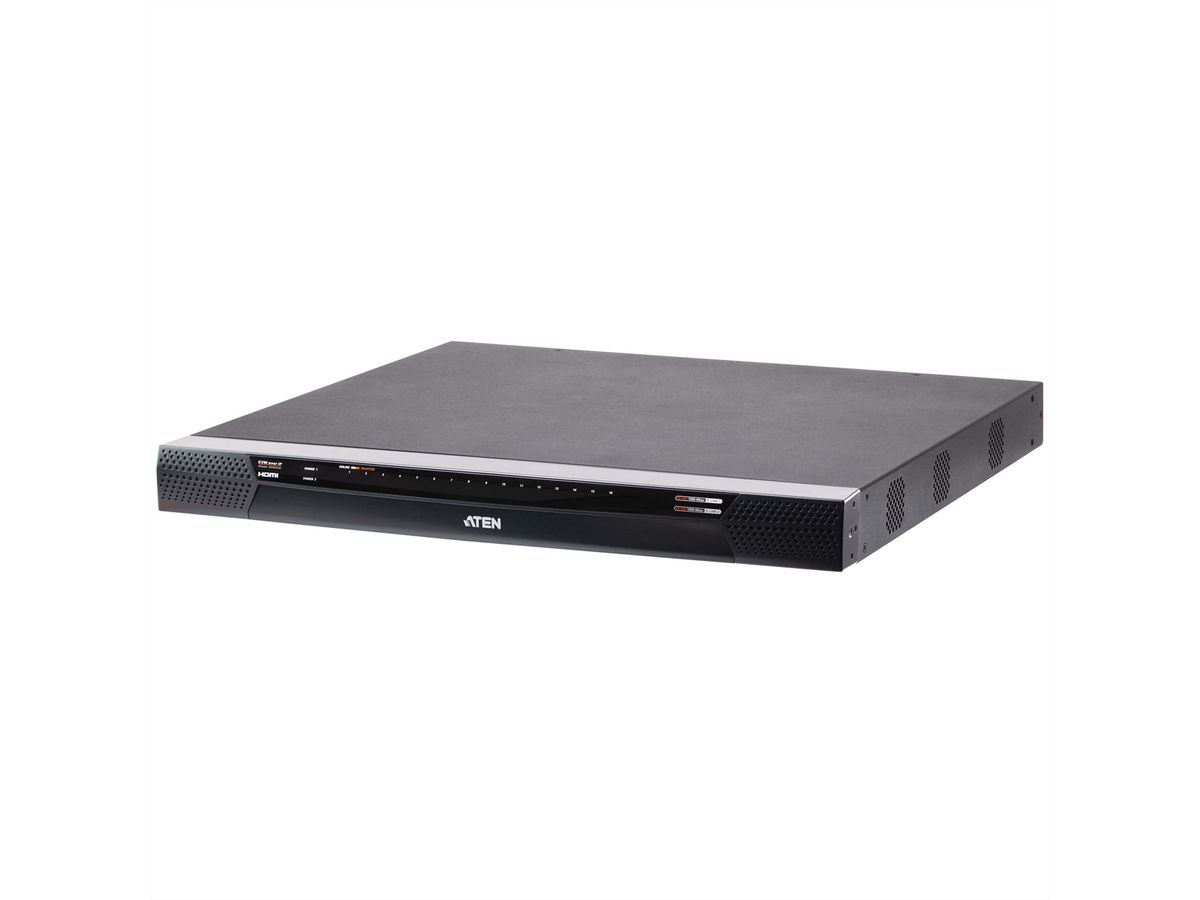 ATEN KN4016VB 16-Port Cat 5 KVM over IP 1 local und 4 remote