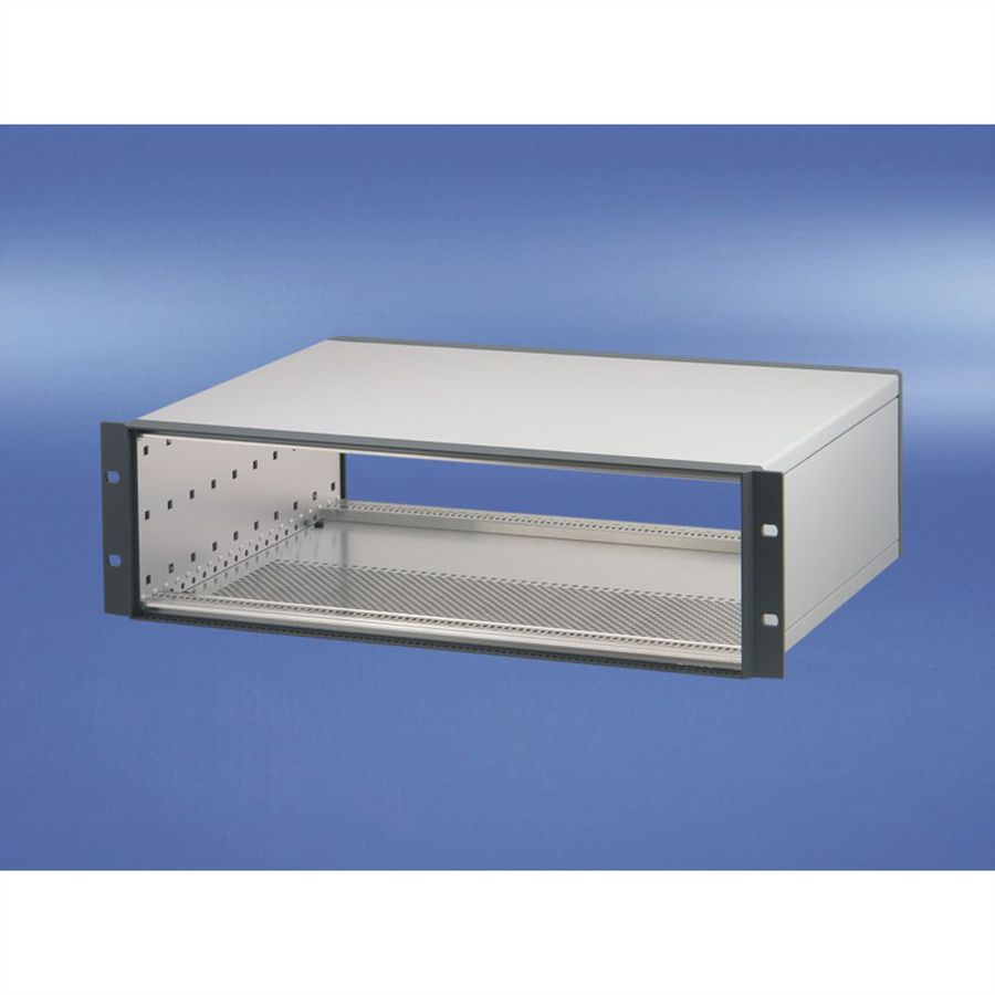 SCHROFF RatiopacPRO, Desktop Case, Retrofittable Shielding, Front Trim, 6 U, 84 HP, 315 mm