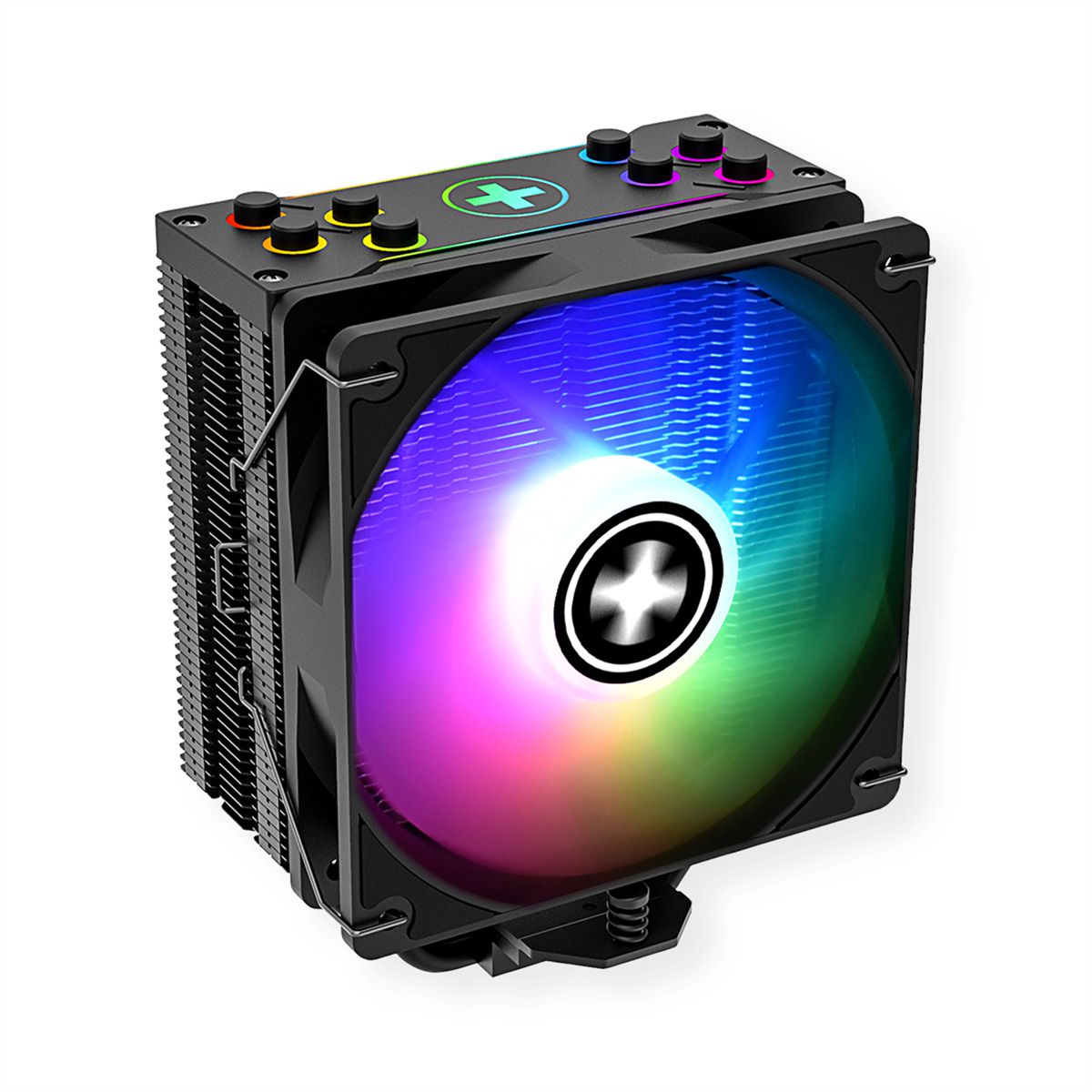 Xilence M704PRO.ARGB AMD and Intel CPU Cooler, 120mm ARGB PWM Fan, 180W TDP