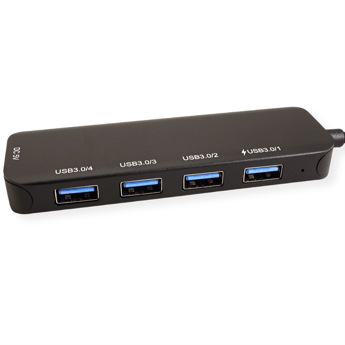 VALUE USB 3.2 Gen 1 hub, 4-poorts, type C aansluitkabel
