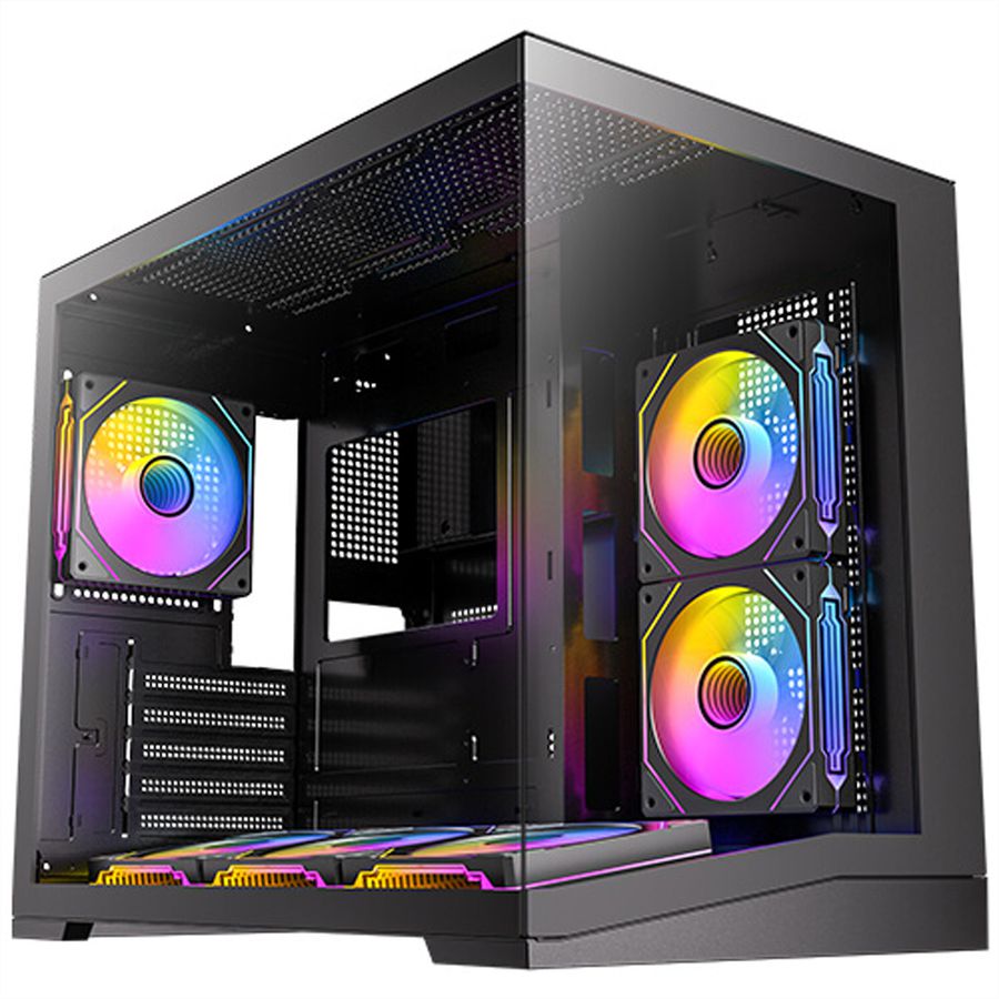 ANTEC CX M3 ARGB B PC Case, Mini-Tower microATX, schwarz