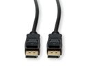 VALUE DisplayPort Cable, v1.4, DP-DP, M/M, black, 3 m