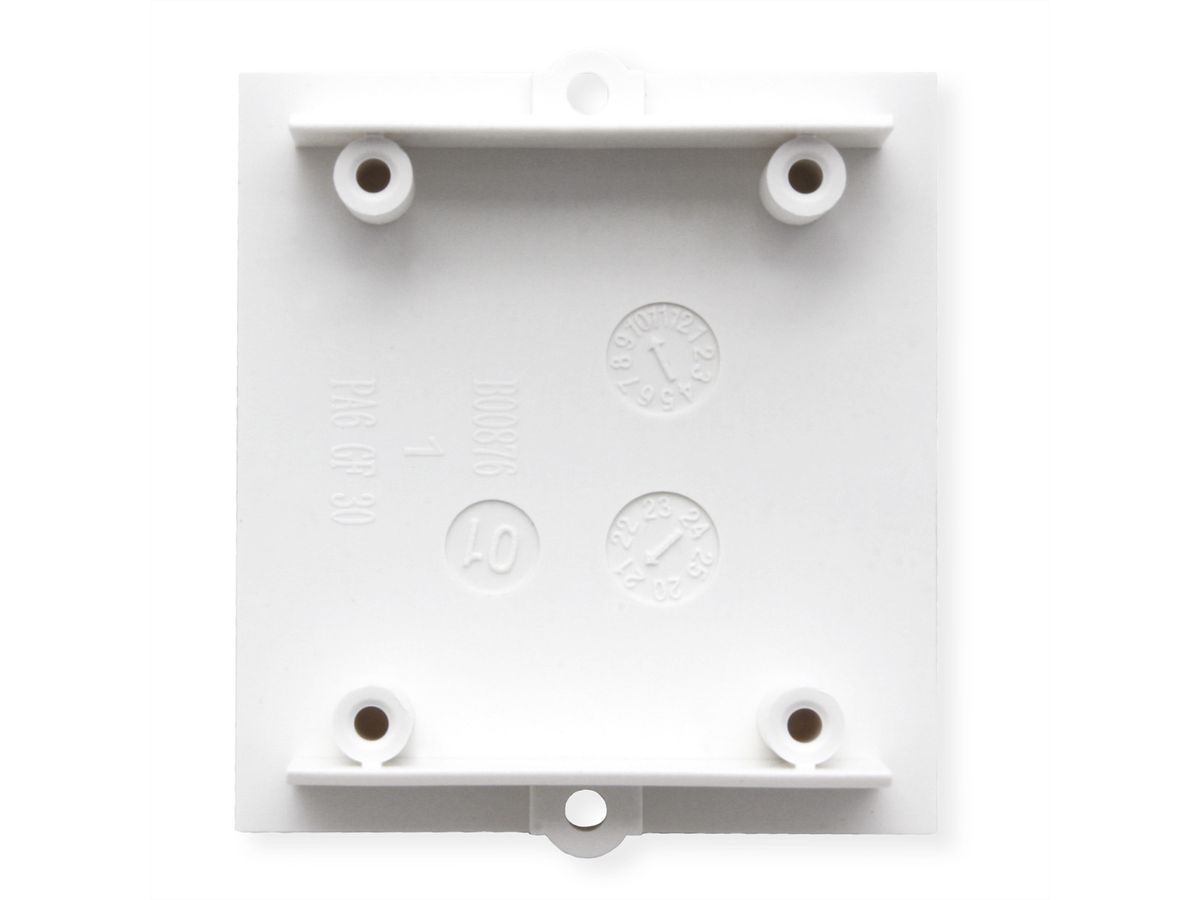 BACHMANN frame blind with screw-on dome white