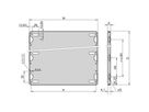 SCHROFF Mounting Plate for 19" Case and Subrack, 28 HP, 280 mm Board Length