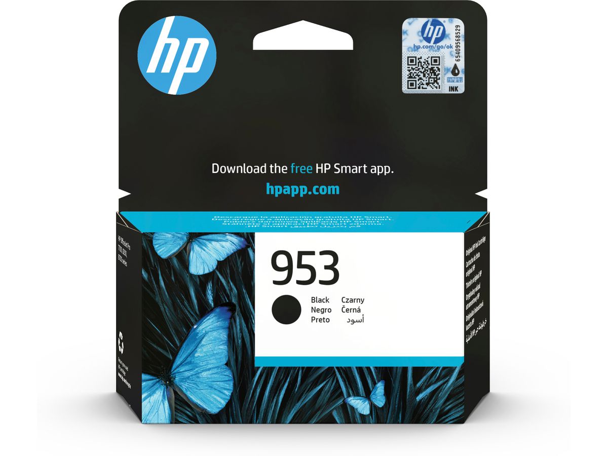 HP 953 originele zwarte inktcartridge