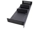 VALUE 19” plank met 2 verstelbare verdelers, 1 HE, zwart