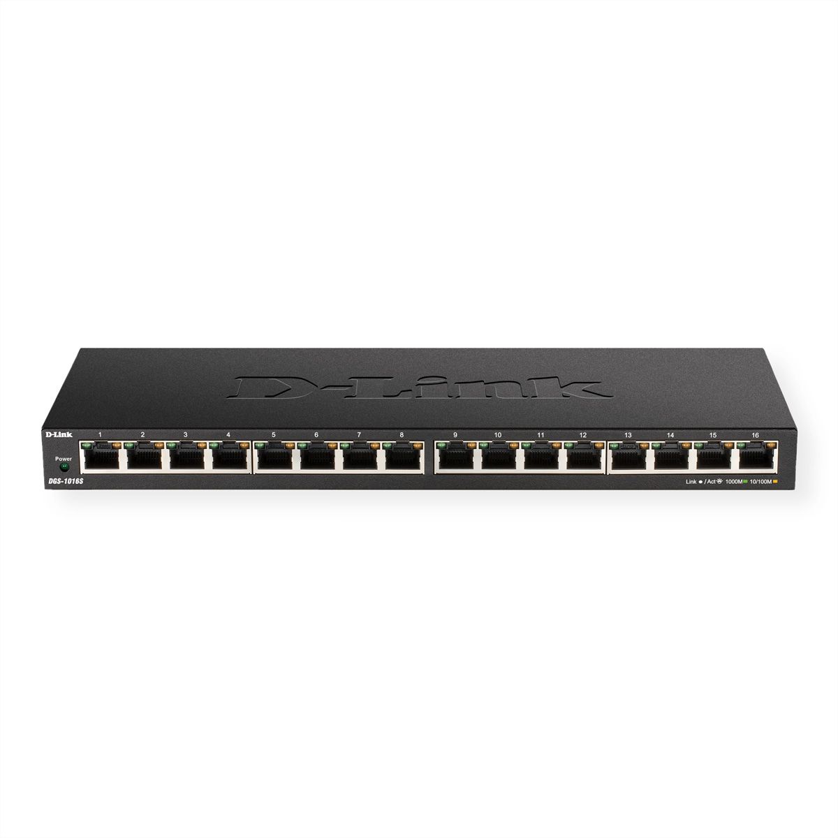 D-Link DGS-1016S/E 16-Poorts Gigabit Switch
