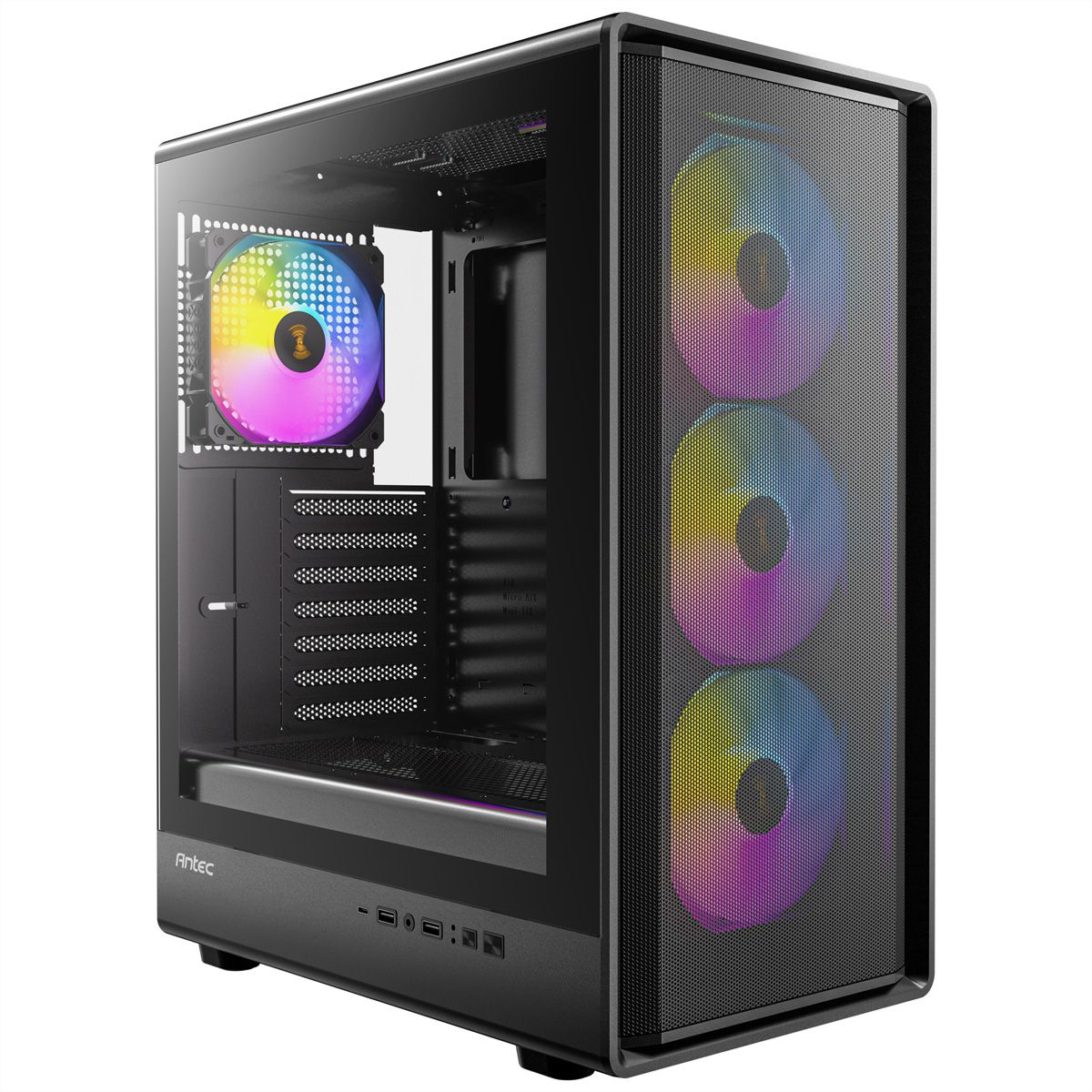 ANTEC Performance P6 Neo ARGB PC Gehäuse ATX Midi Tower, schwarz