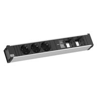 BACHMANN CONI 3xUTE 1xUSB C/C 65W, 2xCM L=0.2m