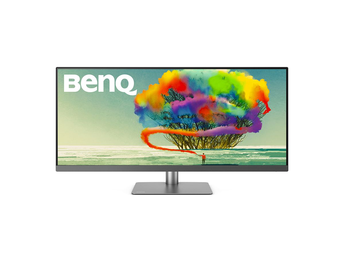Benq PD3420Q 86,4 cm (34") 3440 x 1440 Pixels Quad HD LED Grijs