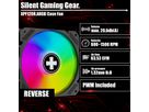 XILENCE Performance A+ REVERSE XF065, 120mm ARGB LED Lüfter schwarz