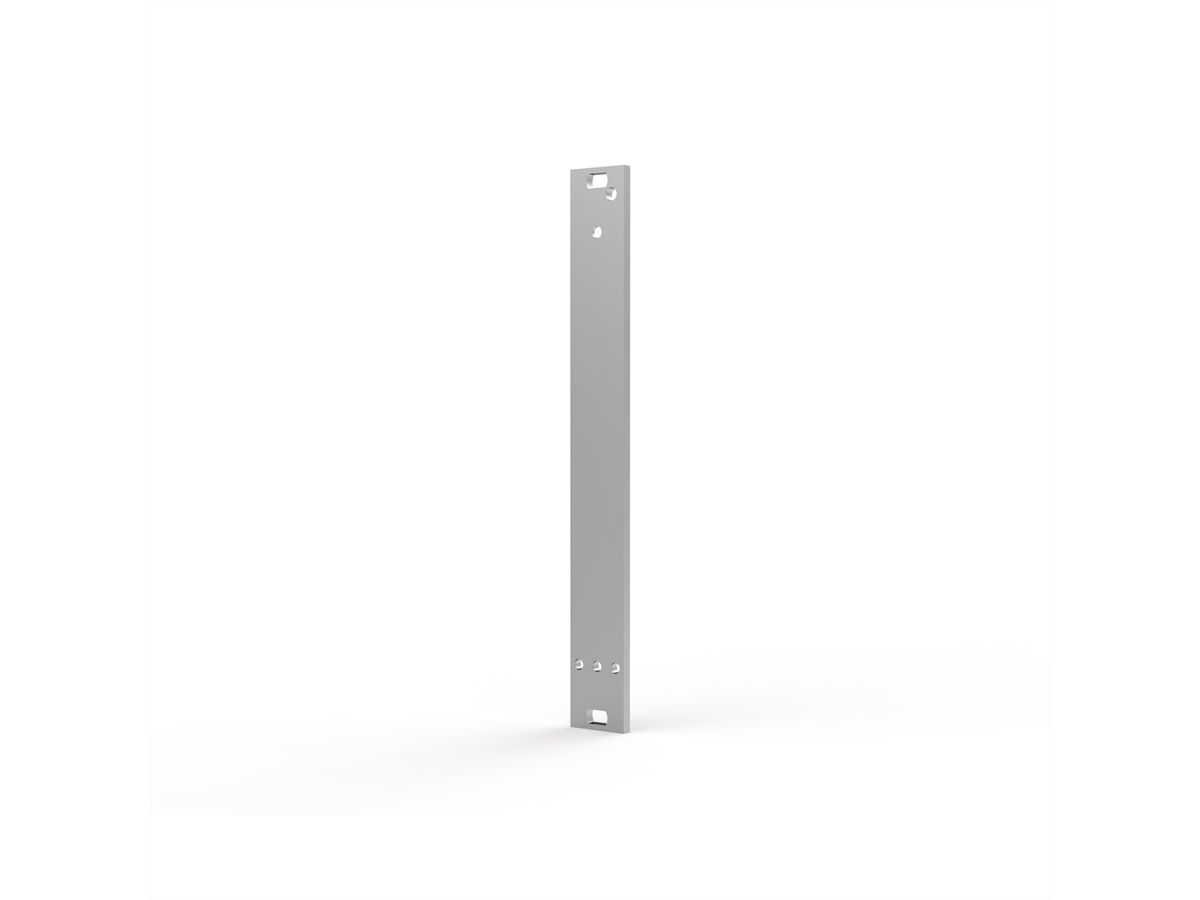 SCHROFF Plug-In Unit Front Panel, Unshielded, for Static Trapezoid Handle, 3 U, 3 HP, 2.5 mm, Al, Front Anodized, Rear Conductive