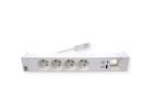 BACHMANN POWER FRAME 4xUTE 1xUSB A/C 22W 0.2m GST18