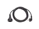 BACHMANN Extension cable, Earthing contact 230V 2m black