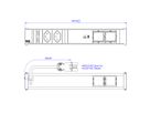 BACHMANN CONI 2xCH 1xUSB C 60W 2xCM, 0.2m GST18 Switzerland