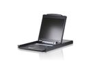 ATEN CL1308N KVM-Switch, 48cm TFT, VGA, PS/2-USB, 8 Port, CH-Layout