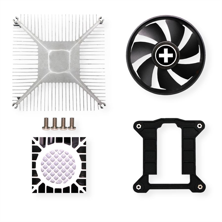 Xilence I200 Intel CPU Cooler, Top Blow, 92mm Fan, 65W TDP