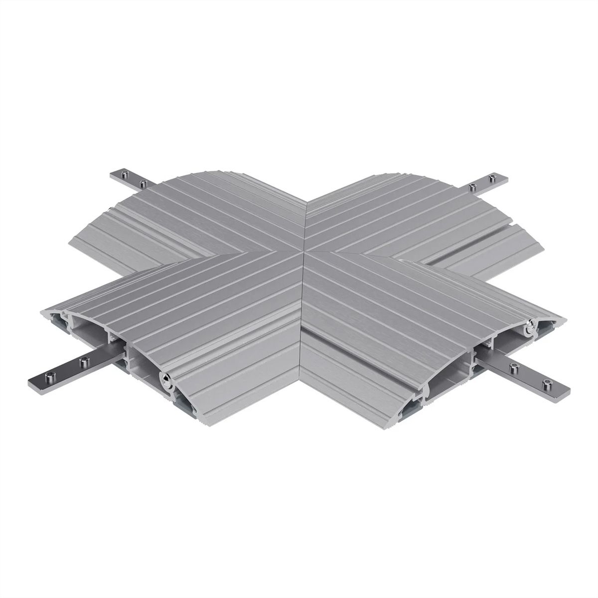 DATAFLEX Addit cable protector, cross-connection 472, silver