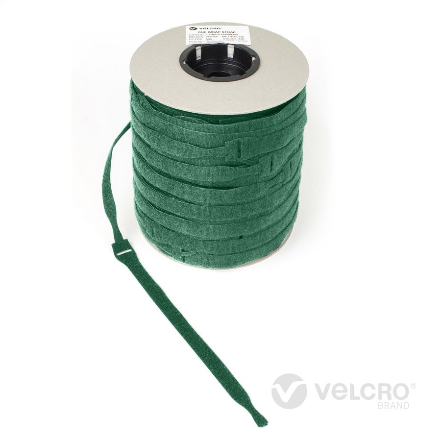 VELCRO® One Wrap® Bindband 20 mm x 200 mm, 750 stuks, groen