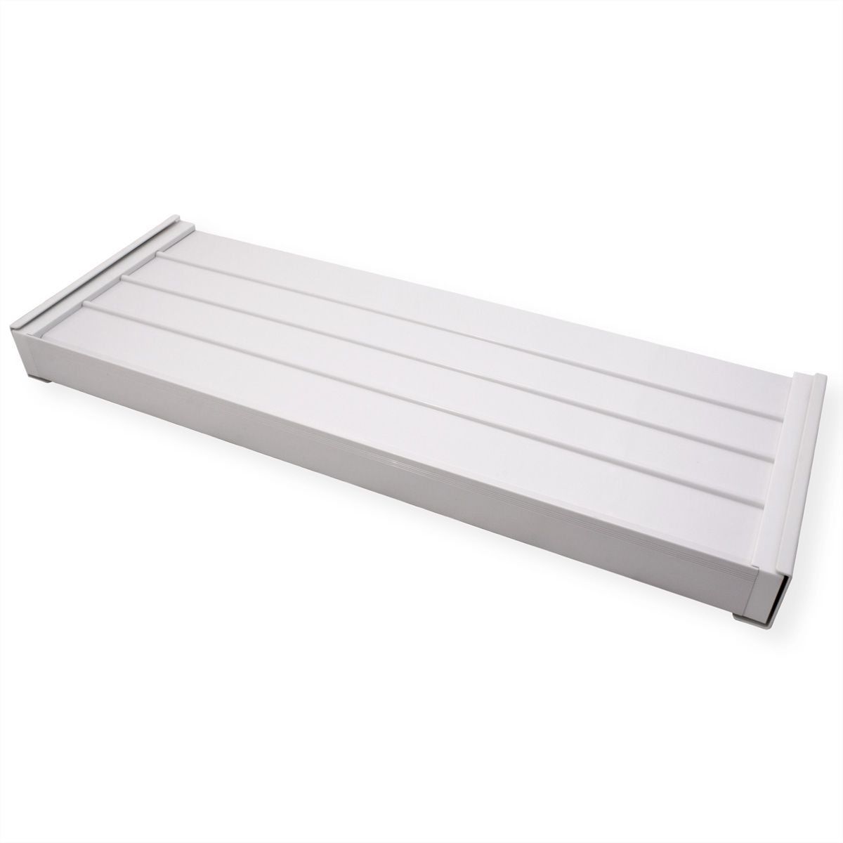 VALUE Ultra-Slim Underdesk Mount Storage Drawer, 758 mm width, white