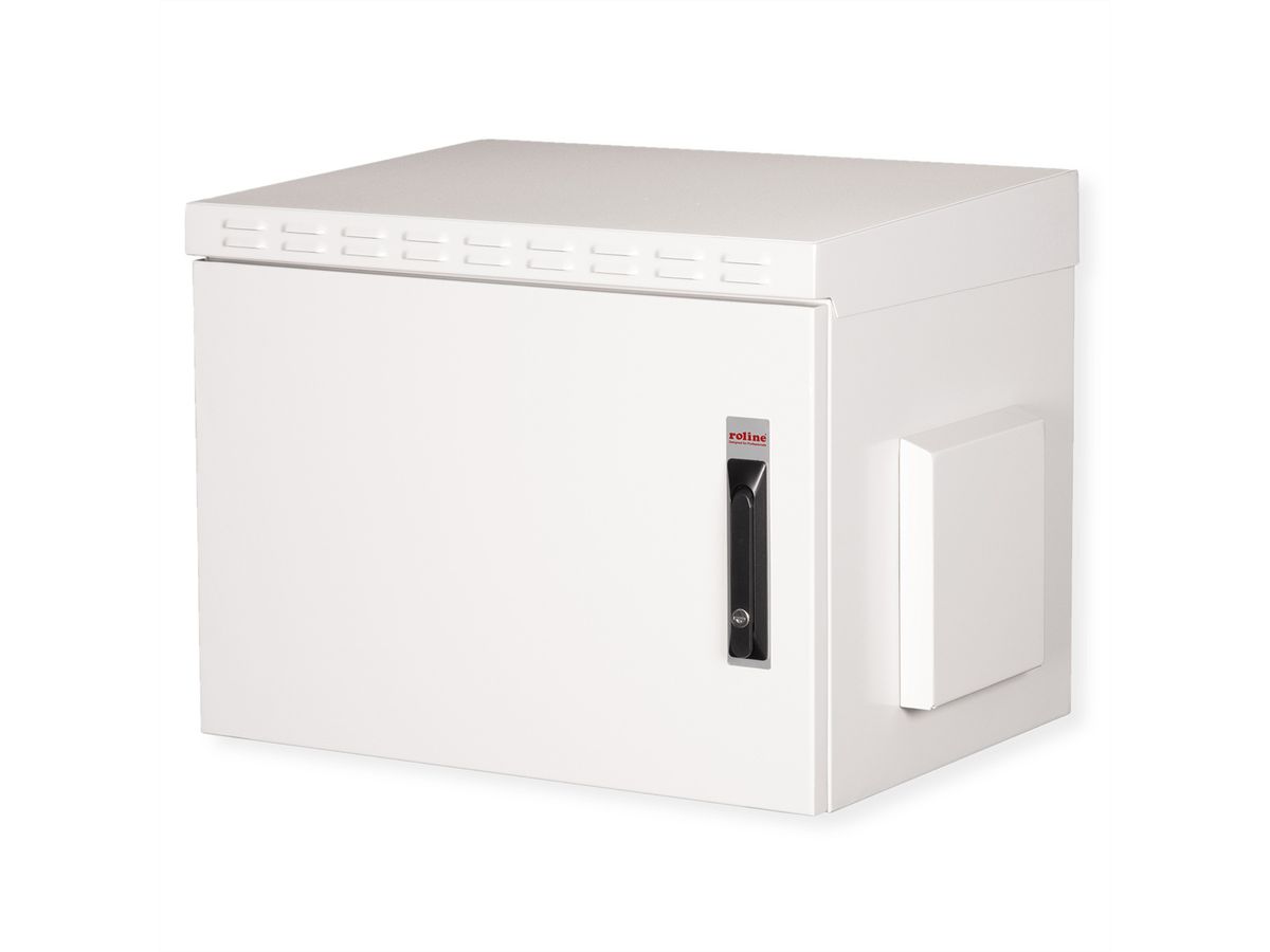 ROLINE 19-inch wandbehuizing Pro 7 U, 600x450 BxT IP55 buiten grau