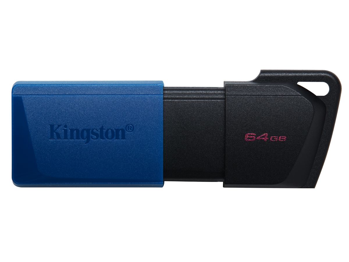 Kingston Technology DataTraveler 64GB USB3.2 Gen 1 Exodia M (Black + Blue)