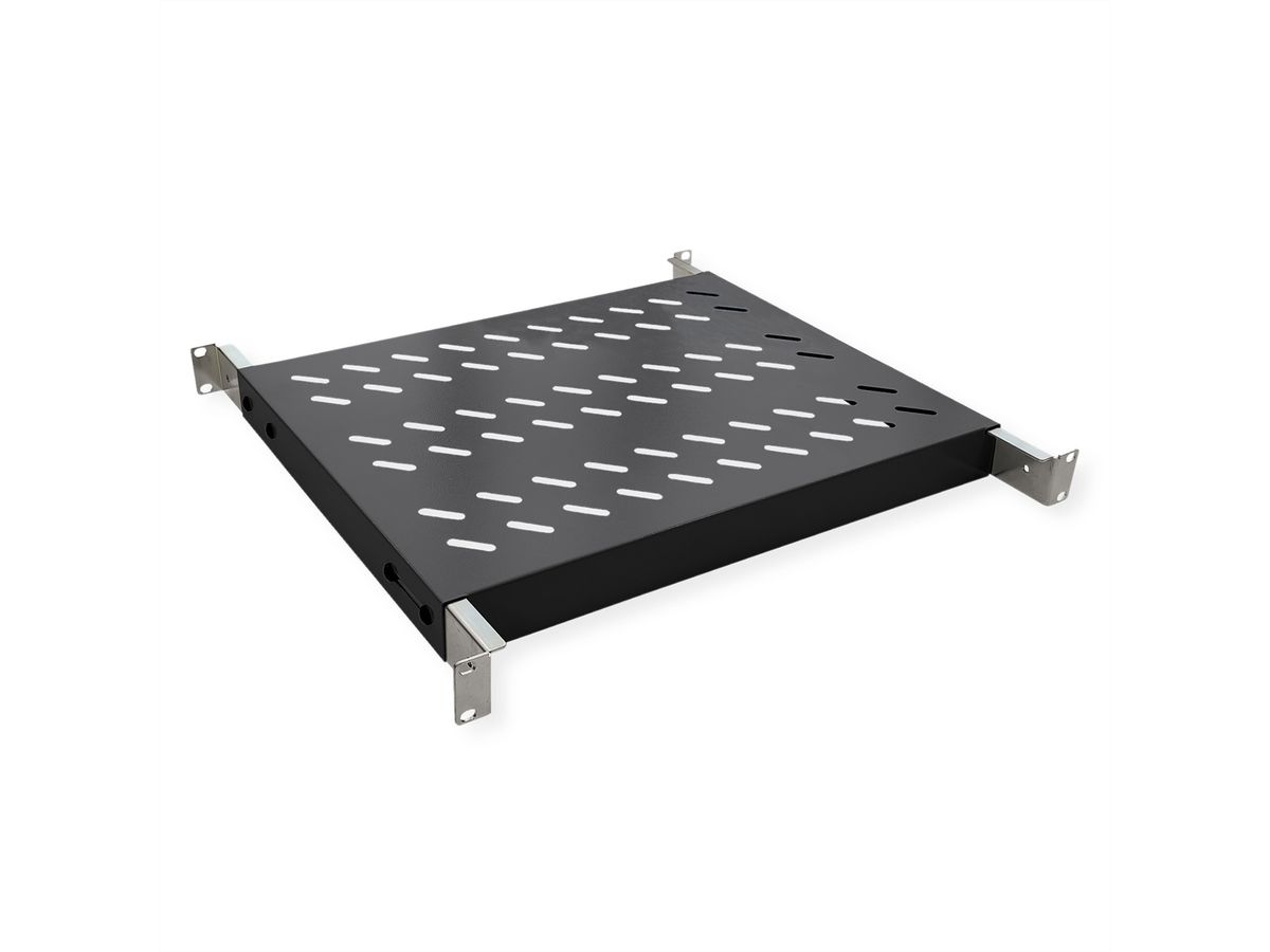 VALUE 19" 1U Adjustable Shelf for Cabinets, 440 x 568 mm, max. load 50 kg