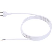 BACHMANN contour power supply cable 2x1.0 3m, H05VV-F white cont. pc./AEH